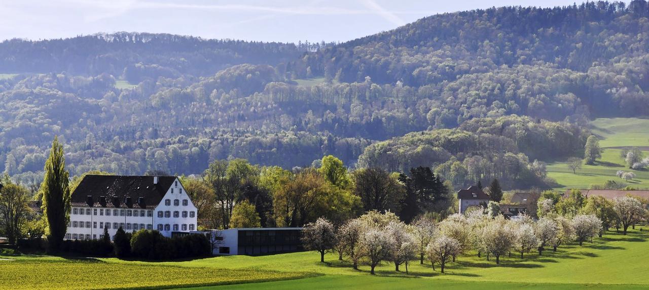 Klosterhotel Kreuz Mariastein Bagian luar foto